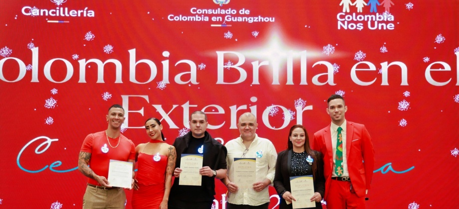 ¡La magia de la Navidad colombiana iluminó Guangzhou!
